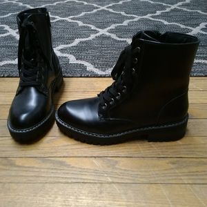 Sugar Combat Boots